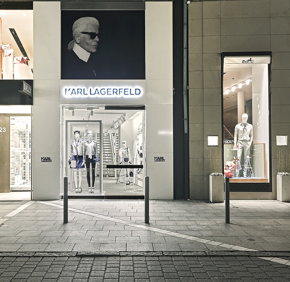 Project - Karl Lagerfeld Pop Up Store in Frankfurt